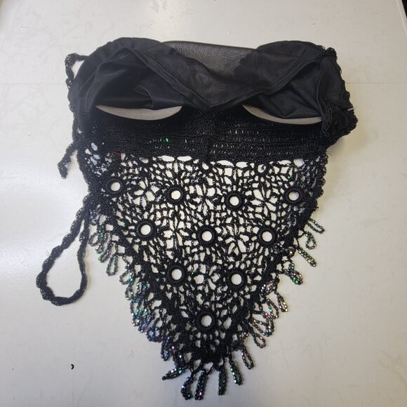 Crop Top Sequin Top, Halter Top Tank Top - NEW - Picture 11 of 12